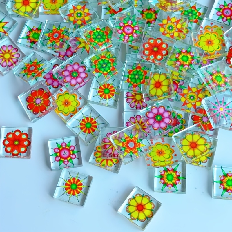 Photo Mosaic Print - 100/200 Gramm transparentes Mosaikmaterial, 2,3*2,3 cm