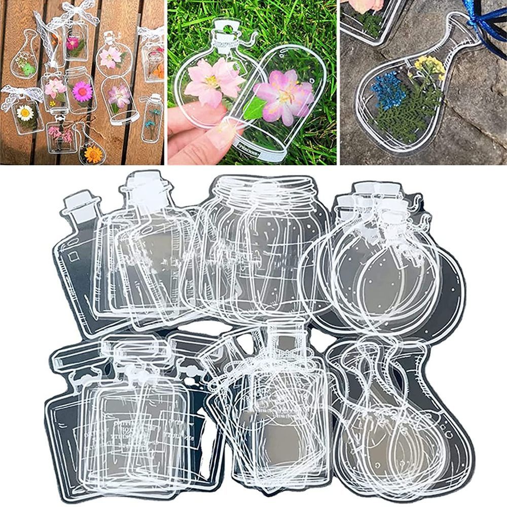 30 Stück DIY transparente getr – Dried Flower Bookmark Bewertung und Preis