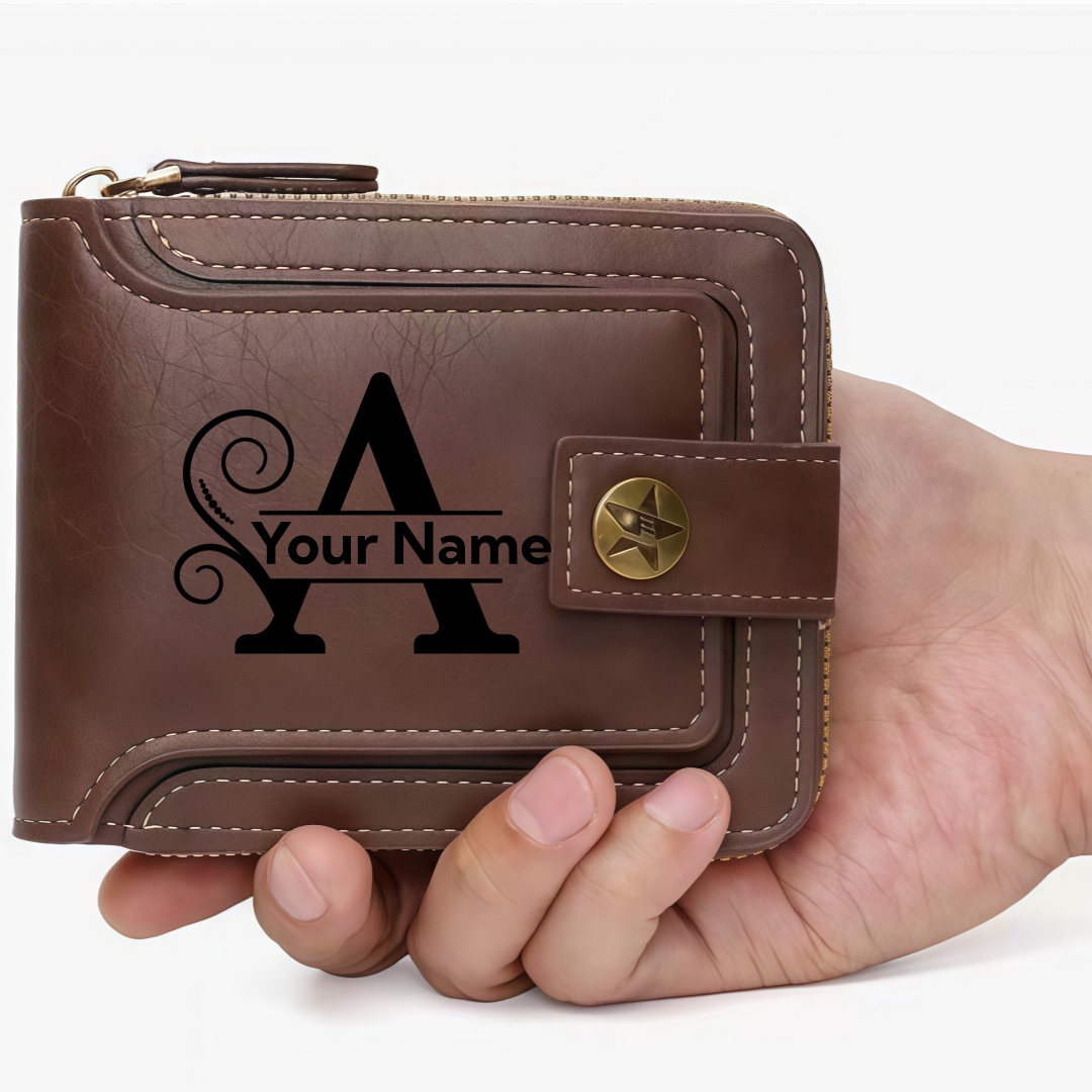 Personalisierte Herren-Geldbör – Personalized Name Box Bewertung und Preis