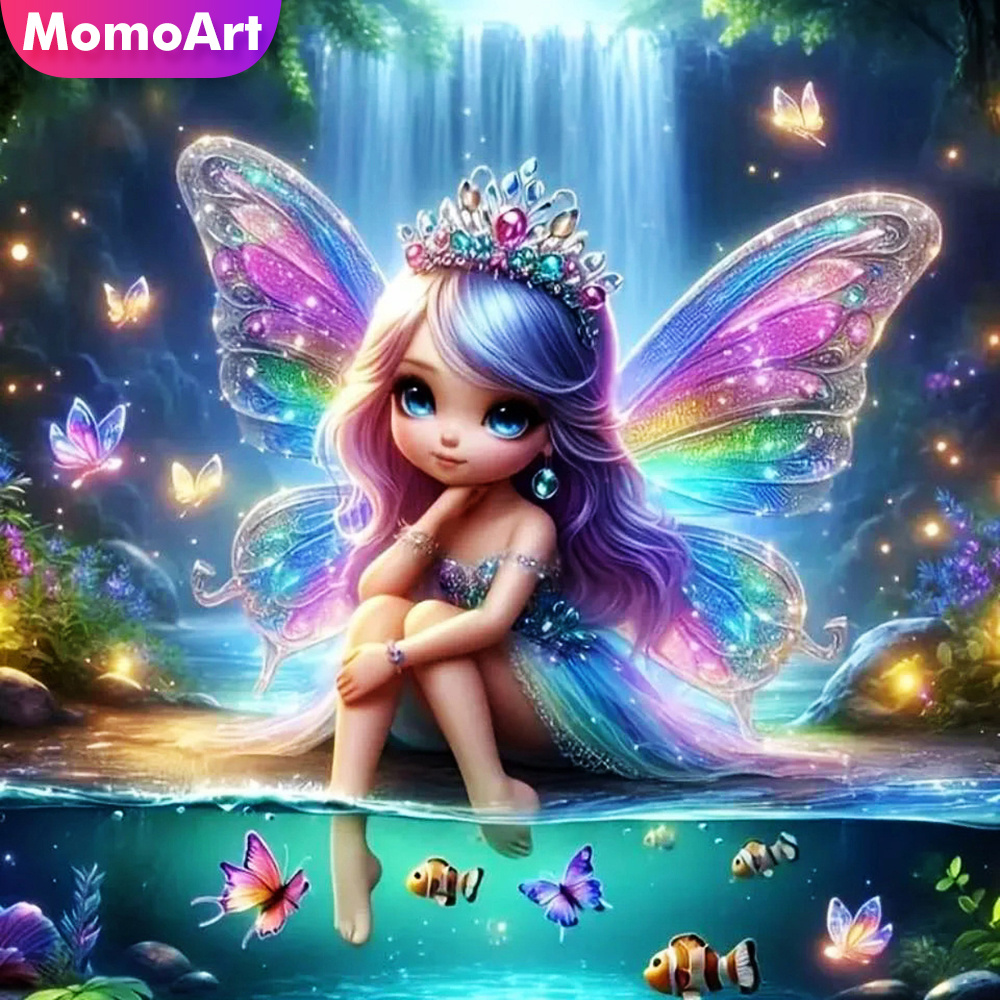 Momoart Mädchen-Diamant-Mosaik – Photo Mosaic Print Bewertung und Preis